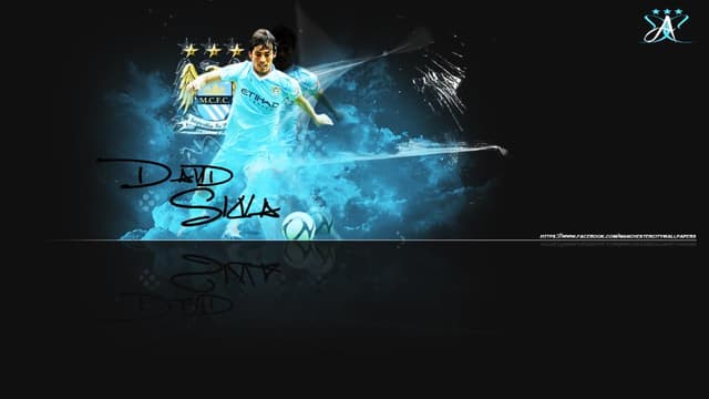 Eine Person spielt mit einem Fötball.