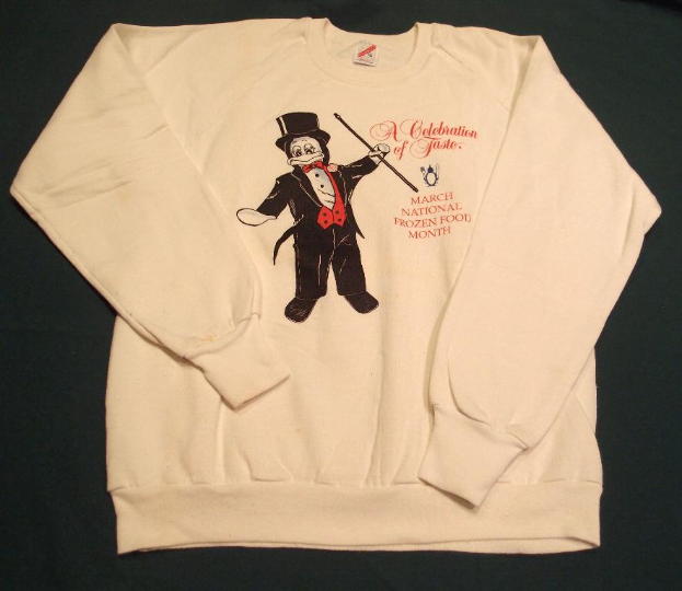 Ein T-Shirt mit einem Bild und Text