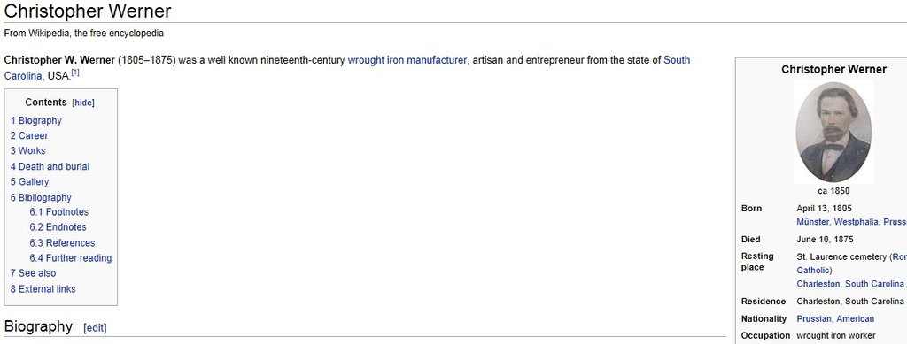 Ein Personenfoto mit begleitender Biografie und zus├Ątzlichem Text.