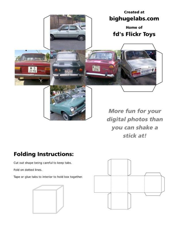 Eine Präsentationsfolie, die Fahrzeuge auf einer Straße mit Text darauf zeigt.